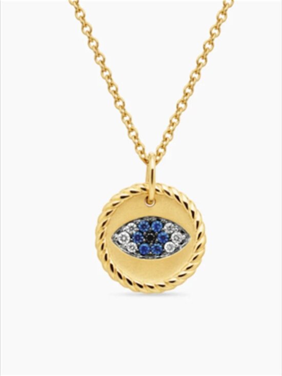 David Yaman . Jewelry - David Yaman Evil Eye Necklace